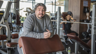 Геро сваля излишните килограми във фитнеса