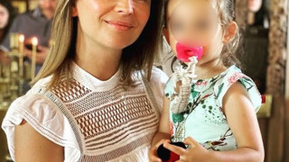 Вики Терзийска кръсти дъщеря си