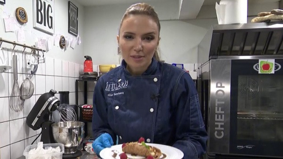 Ирина Тенчева готви с грък