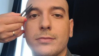 Цитиридис се завръща с оскубани вежди (ФОТО)