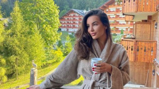 Щерката на Фатик възхитена от Швейцария (СНИМКИ)