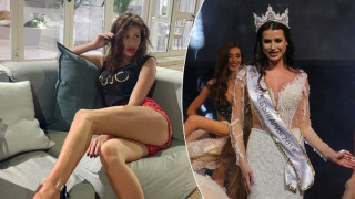 Мис България лекува главоболие с пачки на челото!