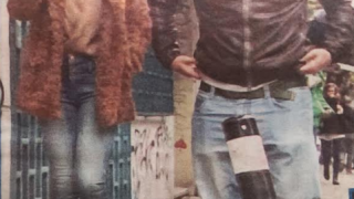 Калин Врачански  се носи като  рапър-хулиган