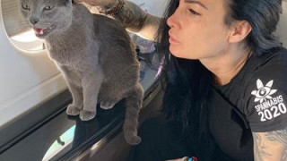 Цеци Красимирова взема котките си и в самолета