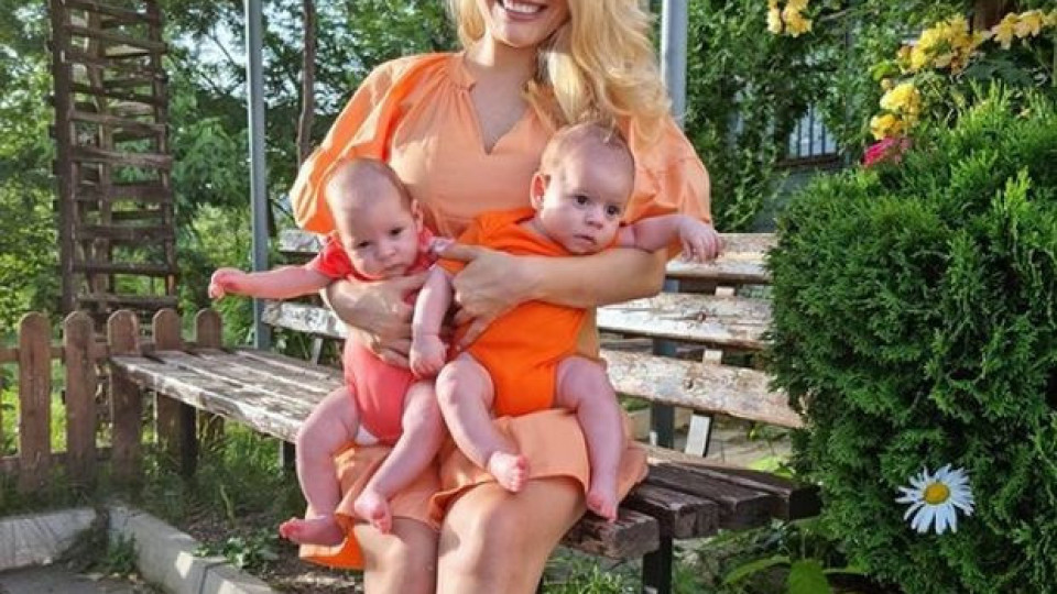 Заради близнаците: Ева Веселинова активна по 18 часа на ден