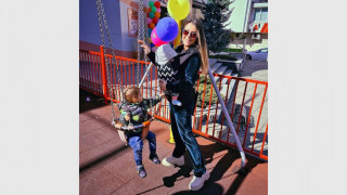 Ася Капчикова още се мъчи да отслабне след раждането