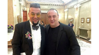 Краси Радков празнува рожден ден с Евгени Минчев