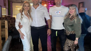 Кубрат Пулев смени Андреа със Соня Немска! Боксьорът гушна певицата за ЧРД (ФОТО)