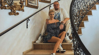 Гущерови вдигнаха луд чалга купон за третото дете (Снимки)