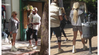 Златка разходи новия любовник по „Витошка“! Плеймейтката го играела ледена кралица