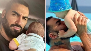 Азис представи третото дете на Гущерови за свой син (Снимки)