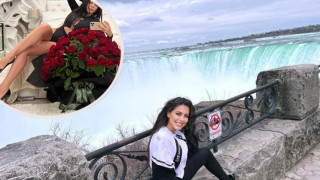 Мисис България Валери Стефанова спи за 10 бона в Канада! Буди се с гледка към Ниагарския водопад