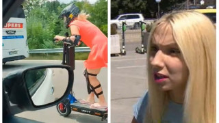 Емили с тротинетката: Ударих няколко пъти главата си в асфалта