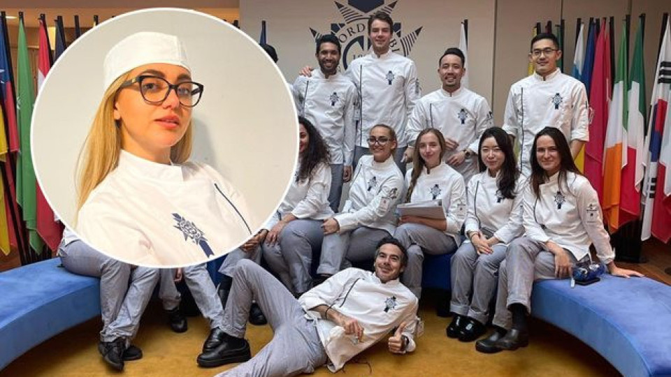 Гореща готвачка от „Хелс китчън“ учи кулинария в Париж (СНИМКИ)