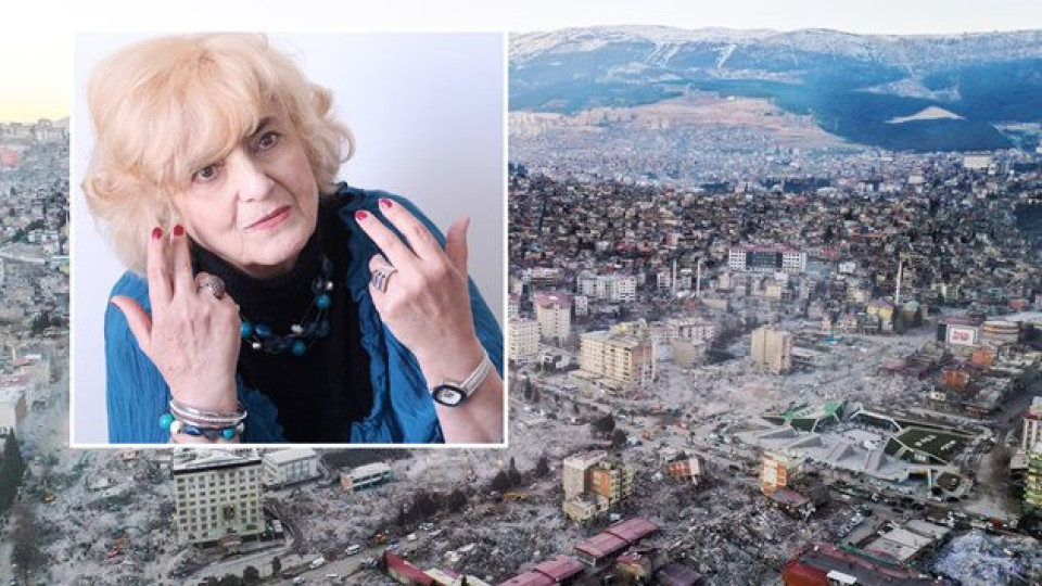 Латинка Петрова вдига кръвно от земетресенията, Марешка Бадерм  се страхува да не умре удавена от цунами