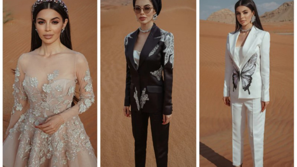 Мегз върти бизнес с дрехи в Дубай с бранда „Аз съм кралица“
