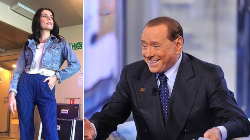 Наш еротичен модел на работа при Берлускони (СНИМКИ)
