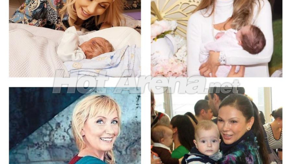 Камелия и Елена Йончева – най-късните майки, Бакалова и Дончева забременяха ин витро...