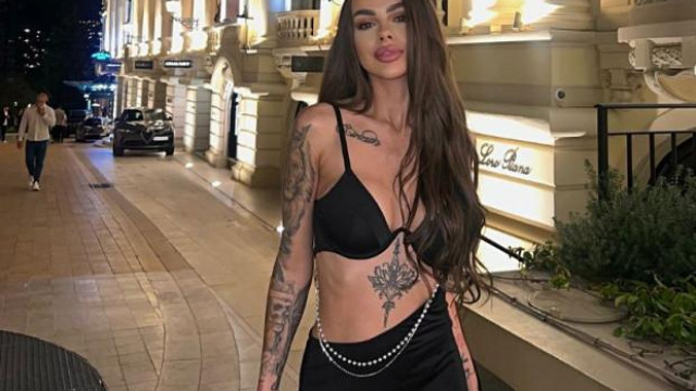 Само по сутиен се мотка по улиците на Монако Сузанита