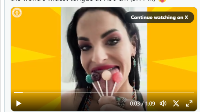 Най големият език в света вади в съдебна зала бойна адвокатка