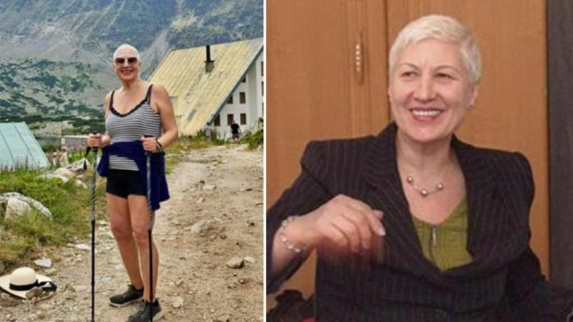 Д р Емилова която на 1 септември навърши 80 години изкатери