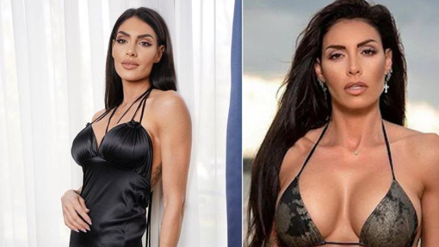 Все по запалена по бокса става Черната Златка Бившата Мис Плеймейт