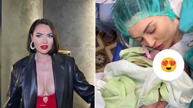 Финалистката във втория сезон на Ергенът Ирина Карабаджак роди бебе