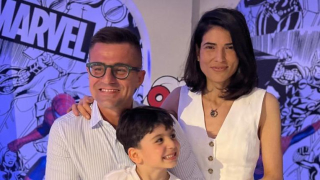 Продуцентът Андрей Арнаудов и половинката му Емануела станаха родителите за