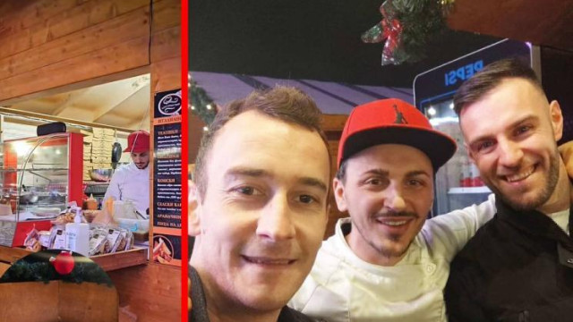 Победителят в третия сезон на Хелс китчън Реджеп Бадев върти