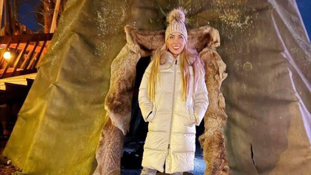 На гости на Дядо Коледа отиде Антония Петрова Миската и мъжът