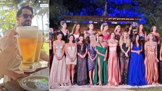 Че предаването ще стартира всеки момент се издаде водещият му