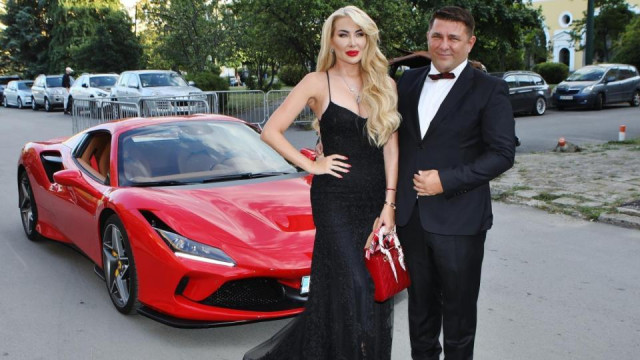 Антония Петрова и мъжът й Ивайло Батинков преди две години