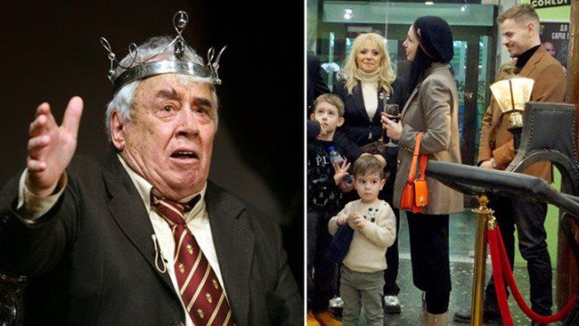 Цялата фамилия Калоянчеви синовете Явор и Ивайло както близките