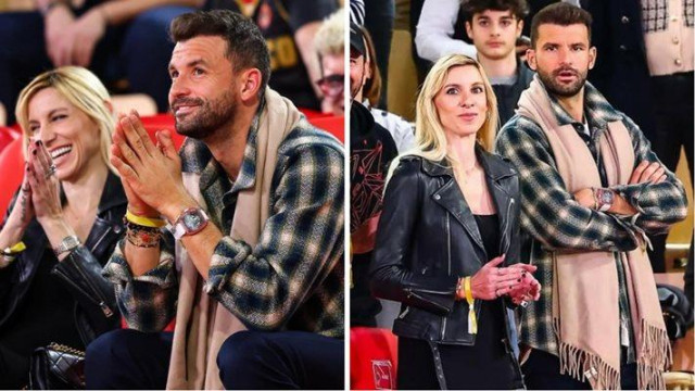 Григор Димитров предизвика вълнение след като се появи в компанията