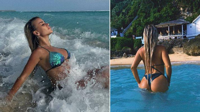 На Бали избяга Гери Никол пише България Днес Певицата се плацика