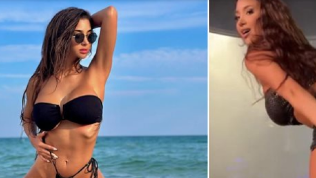 Суперскандална нова певица се появи в чалгата Тя втрещява посетителите