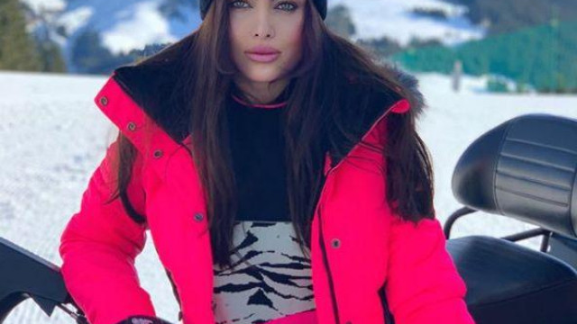 Палавата Лили от Биг брадър се качи на ски чак