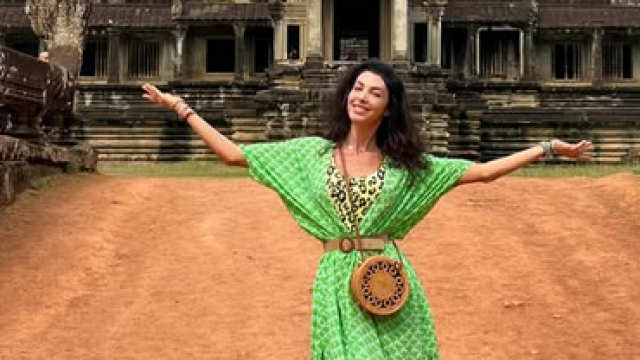 Биляна Йотовска е във възторг от Кралство Камбоджа Фитнес моделът от