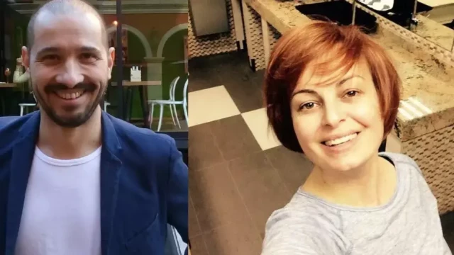 Журналистката Мариана Векилска и бившият й съпруг Симеон Колев се