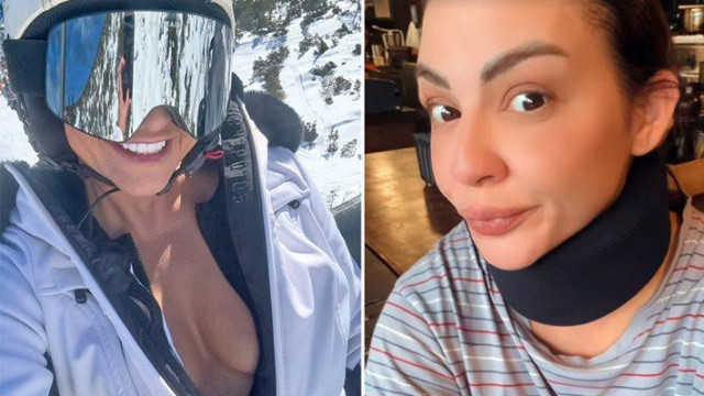 Деси Цонева едва оцеля на писта в курорта Боровец Дъщерята