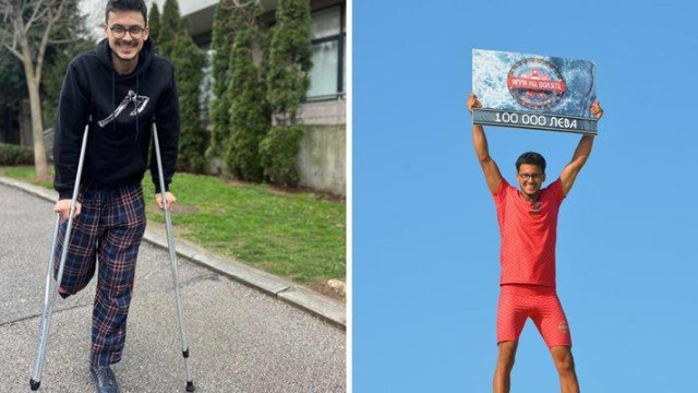 Победителят от последния сезон на формата Мартин Кънев сам показа