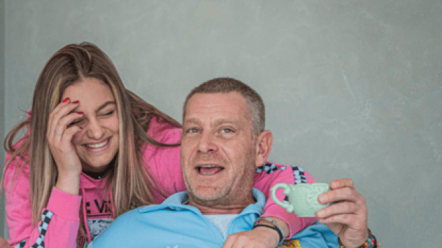 Алена Вергова дъщерята на Юлиан Вергов която усилено върви