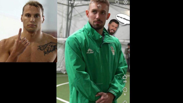 Бившият национал по плуване Антъни Иванов отново стовари гнева си