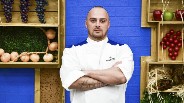 Победителят от този сезон на Хелс китчън Мартин е