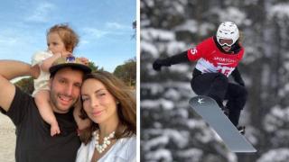 Алекс Жекова лудува сред природата