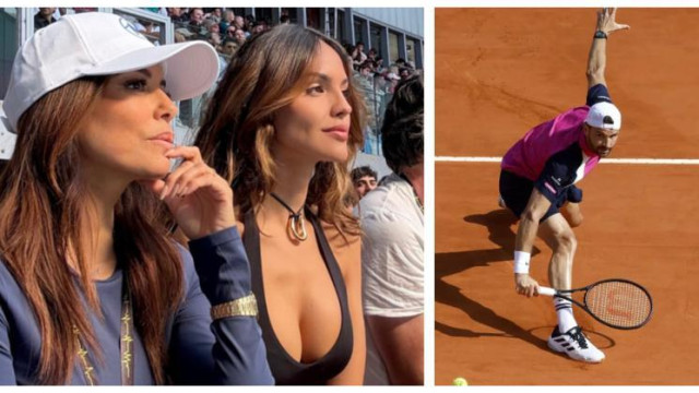 Мексиканската актриса Ейса Гонсалес вдъхва сили на Григор Димитров по