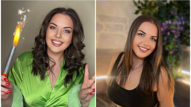 Риалити звездата Веселка Маринова която е носителка и на титлата