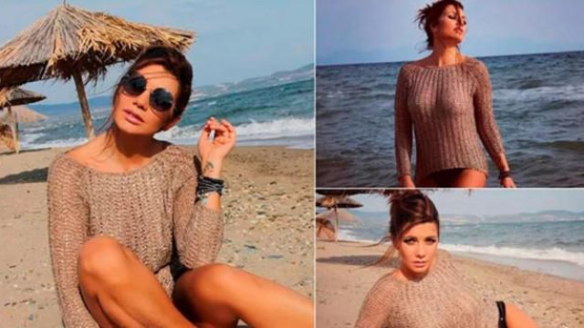 На фолкпевицата Кали определно не са й спрели тока както