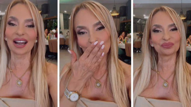 Фолкпевицата Малина отпразнува своя 58 и рожден ден в тесен семеен