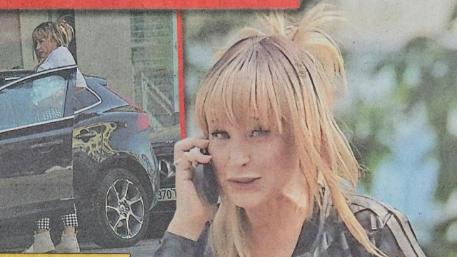 Аня Пенчева стана атракция в центъра на София след като